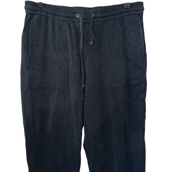 Barefoot Dreams Brushed Jersey Jogger Sweatpants True Black BDWES20846 Large - Picture 3 of 8